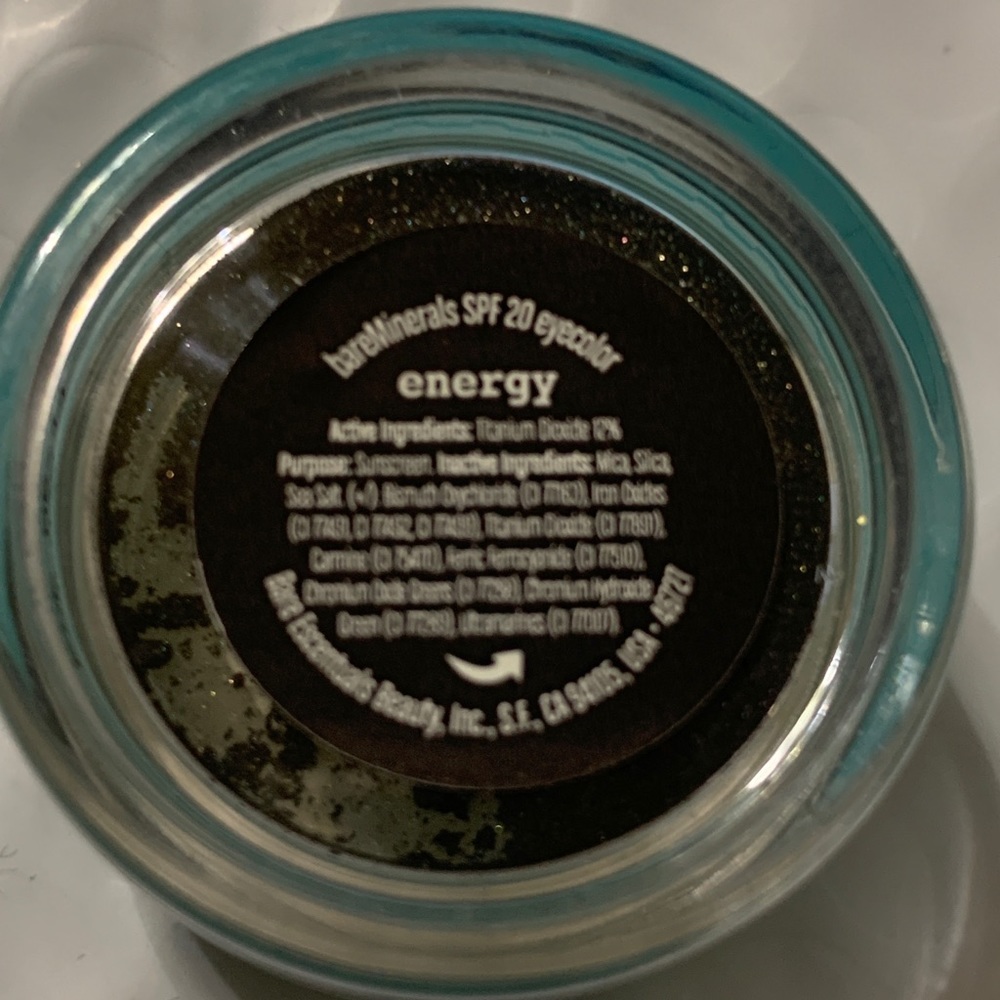 BareMinerals energy eye color Eye shadow full size .02 Oz sealed - Picture 5 of 5